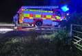 Investigation launched into suspected arson in village after large container set alight