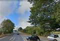 Severe delays on major route after two-vehicle crash