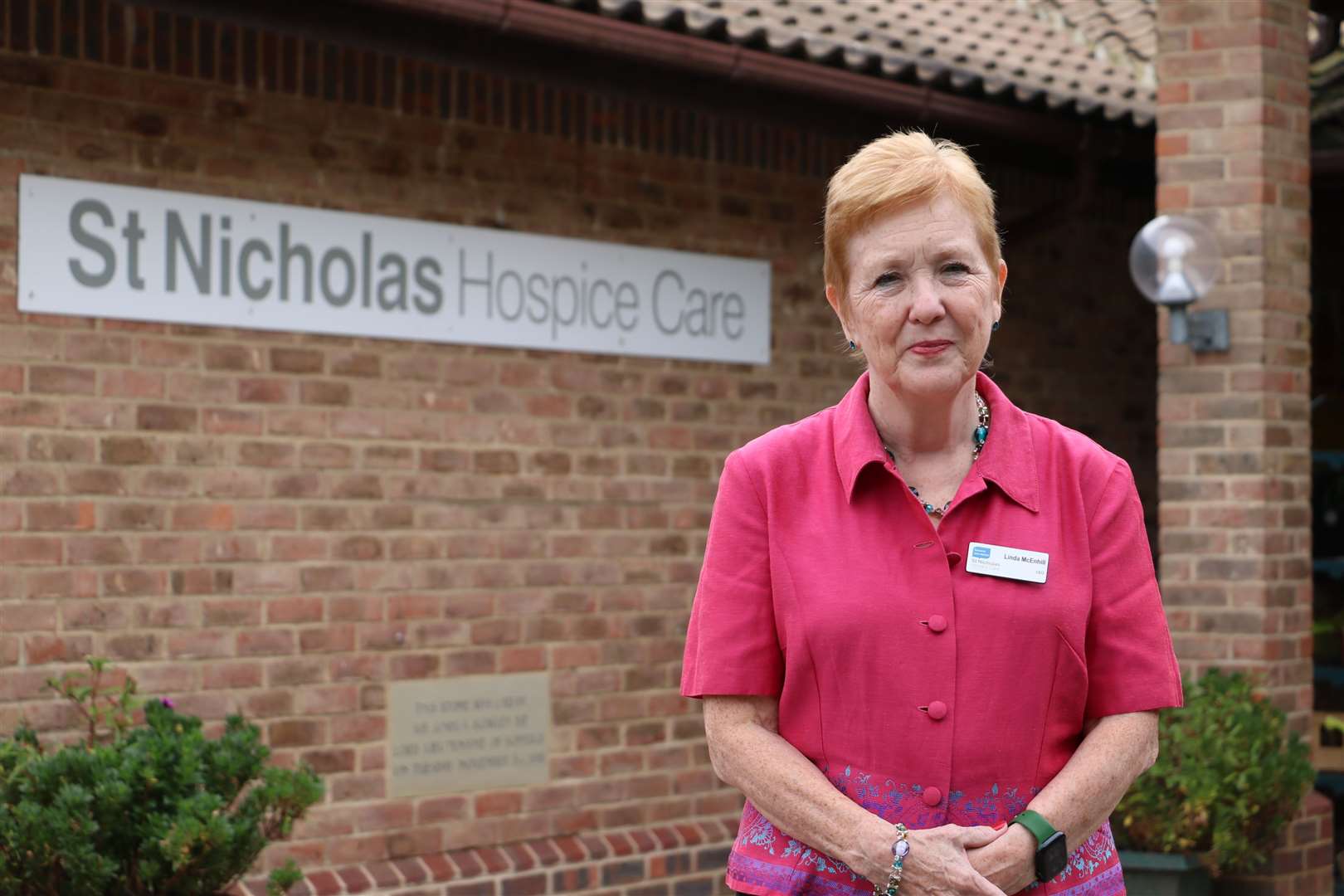 Linda McEnhill, chief executive officer of St Nicholas Hospice Care, said the redundancies had been a ‘difficult but essential process’. Picture: St Nicholas Hospice Care