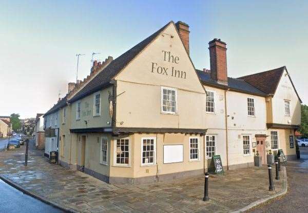 The Fox Inn in Eastgate Street, Bury St Edmunds. Picture: Google Maps